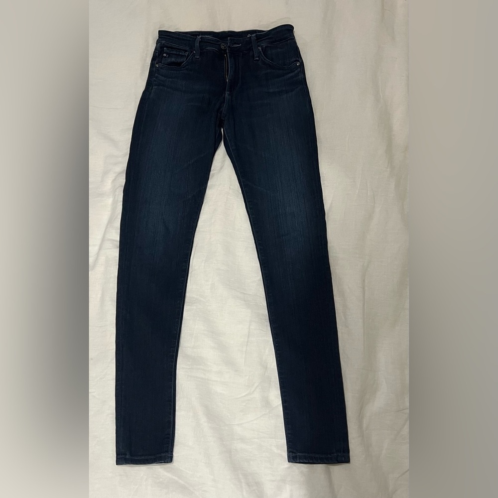 AG Denim Farrah high-rise skinny jean